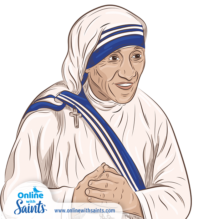  Santa Teresa di Calcutta : Taccuino pagine bianche